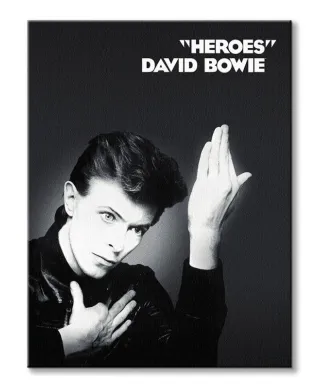 David Bowie Heroes - obraz na płótnie