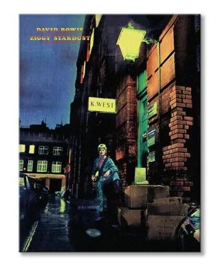 David Bowie Ziggy Stardust - obraz na płótnie