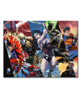 Liga Sprawiedliwości Bohaterowie - obraz na płótnie