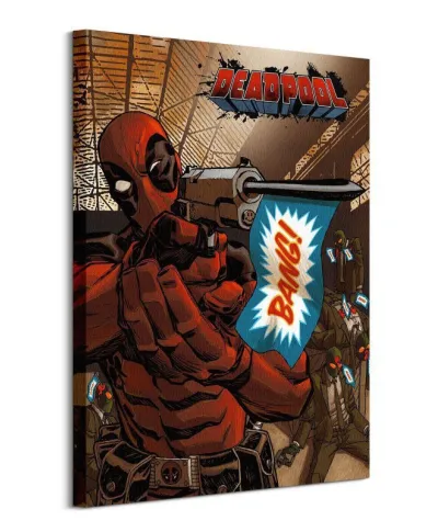 Deadpool Bang - obraz na płótnie