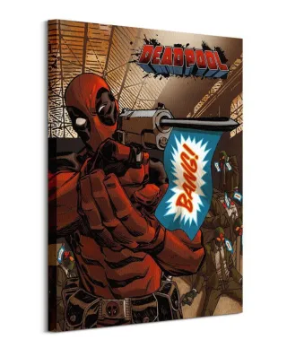 Deadpool Bang - obraz na płótnie