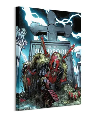 Deadpool Grave - obraz na płótnie