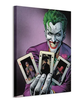 Batman Joker Cards - obraz na płótnie