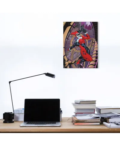 Harley Quinn Rollercoaster - obraz na płótnie