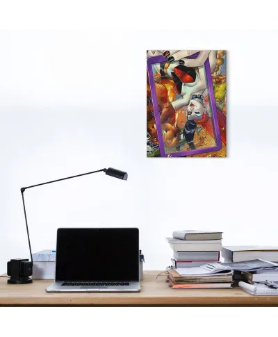 Harley Quinn Selfie - obraz na płótnie