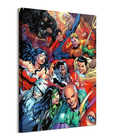 Justice League Selfie - obraz na płótnie