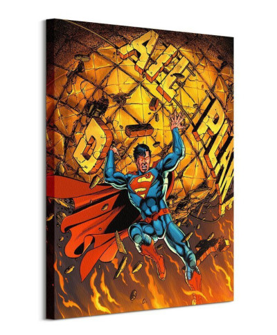 Superman Daily Planet - obraz na płótnie