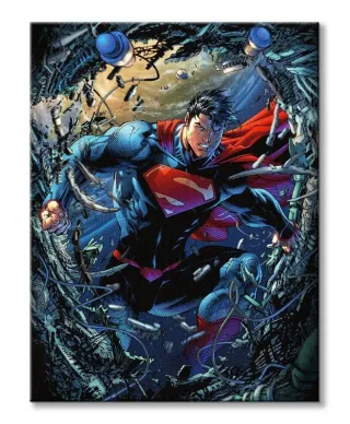 Superman Unchained - obraz na płótnie