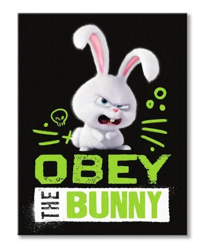 The Secret Life of Pets Bunny - obraz na płótnie