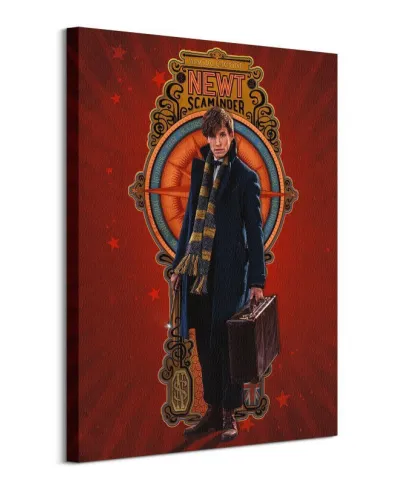 Fantastic Beasts Newt - obraz na płótnie