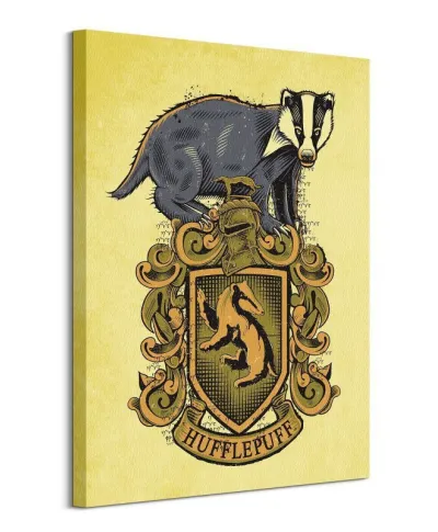 Harry Potter Hufflepuff - obraz na płótnie