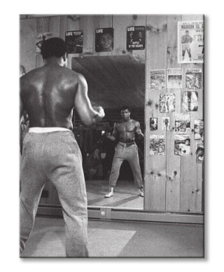 Muhammad Ali Mirror - obraz na płótnie