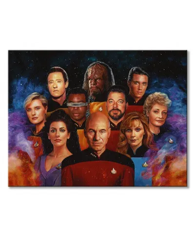 Star Trek The Next Generation - obraz na płótnie