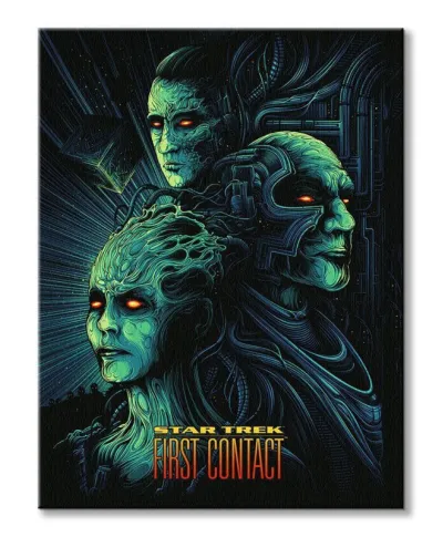Star Trek First Contact - obraz na płótnie