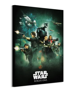 Star Wars Rogue One Attack - obraz na płótnie