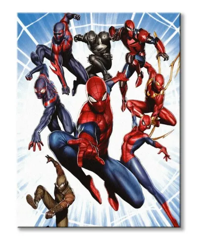 Spider-Man Evolution Burst - obraz na płótnie