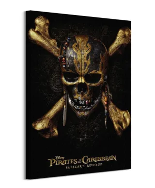 Pirates of the Caribbean Skull - obraz na płótnie