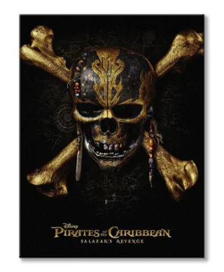 Pirates of the Caribbean Skull - obraz na płótnie