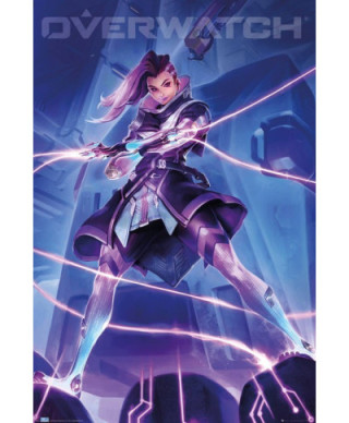 Overwatch Sombra - plakat