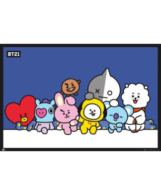 BT21 Group - plakat