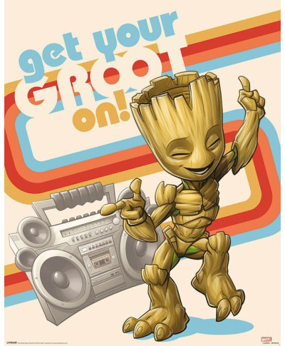 Guardians of the Galaxy Vol. 2 Get Your Groot On - plakat