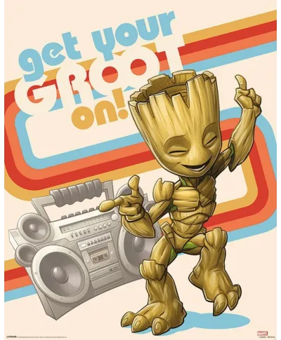 Guardians of the Galaxy Vol. 2 Get Your Groot On - plakat