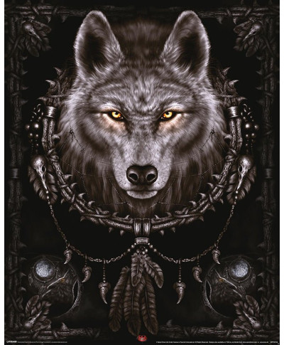 Spiral Wolf Dreams - plakat