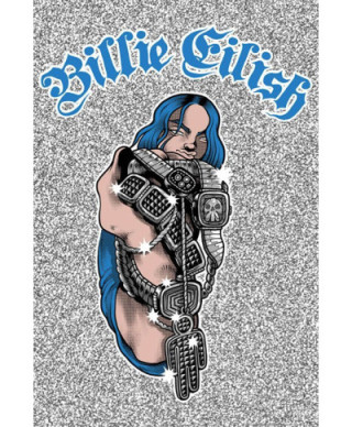 Billie Eilish Bling - plakat