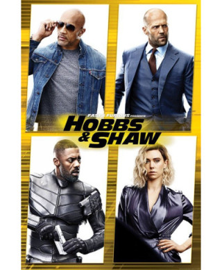 Fast & Furious: Hobbs & Shaw - plakat