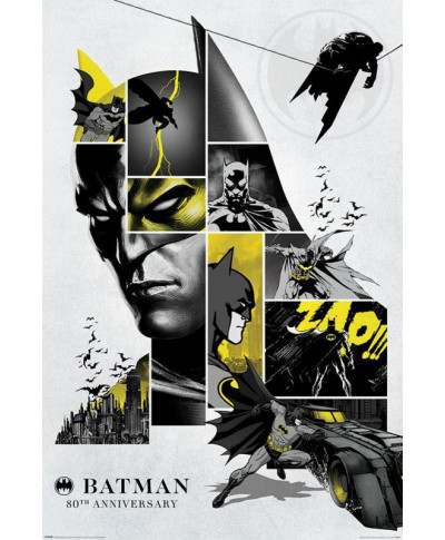 Batman 80th Anniversary - plakat