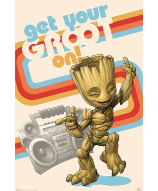 Strażnicy Galaktyki Get Your Groot On - plakat