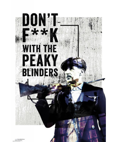 Peaky Blinders Don't F**k With - plakat