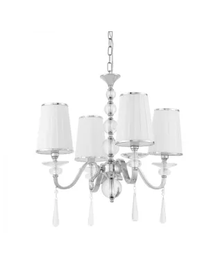 Żyrandol Kryształowy - Klasyczny Biały - Federrica W4