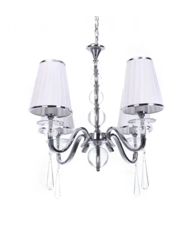 Żyrandol Kryształowy - Klasyczny Biały - Federrica W4