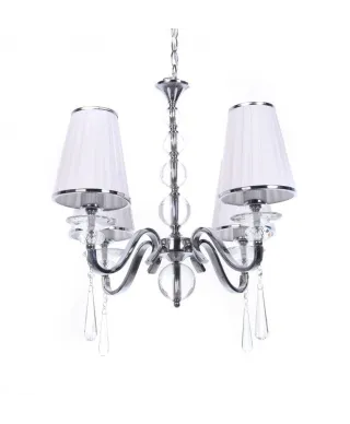 Żyrandol Kryształowy - Klasyczny Biały - Federrica W4