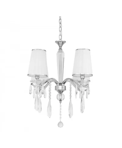 Żyrandol klasyczny - Kryształowy biały - Alessa W4