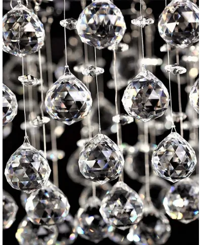 Lampa wisząca  - Kryształowa - Beatrica W4