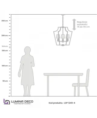 Lampa wisząca - Nowoczesna - Chromowana z białymi abażurami - Montero