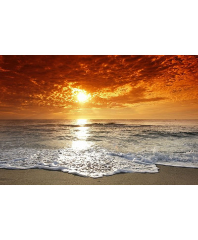 Fototapeta na ścianę - Wybrzeże zachód słońca - 175x115 cm