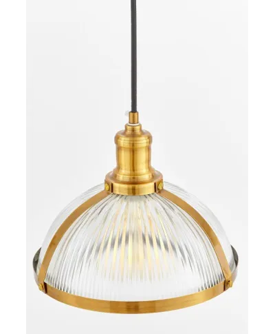 Lampa wisząca - Mosiężna - Loft - Brico