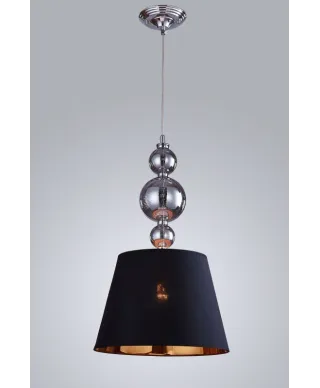 Lampa wisząca - Nowoczesna - Czarna - Mureno