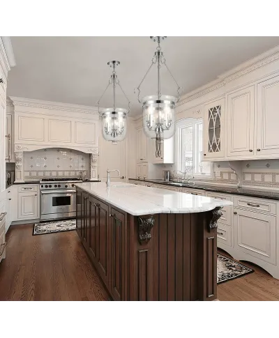 Lampa wisząca - Chromowana Leo