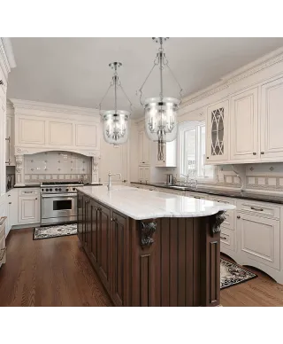 Lampa wisząca - Chromowana Leo