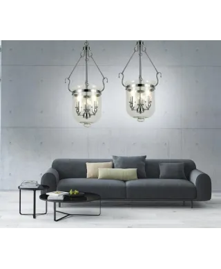 Lampa wisząca - Chromowana Leo