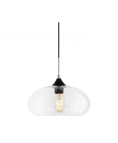 Lampa wisząca skandynawska - Brosso D30 Clear