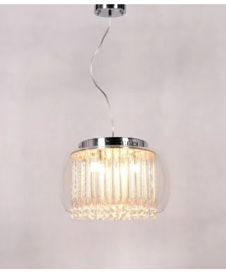 Lampa wisząca - Nowoczesna Gusto D40 Clear