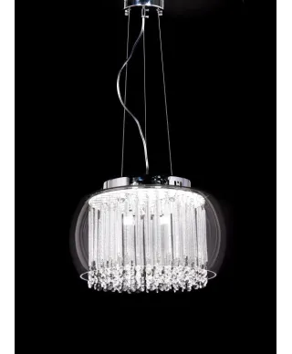 Lampa wisząca - Nowoczesna Gusto D40 Clear