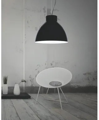 Lampa wisząca - Czarna - Cornella