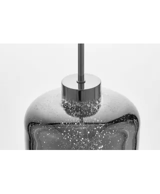 Lampa wisząca - Chromowana Zwis Alacosmo W1