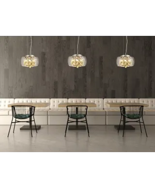 Lampa wisząca - Nowoczesna Tosso D30 Clear